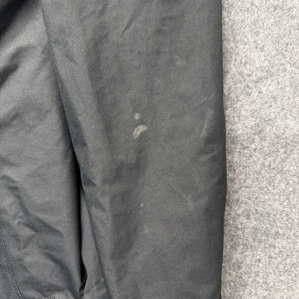 Columbia Omni-Tech Mens Large Black Hooded Rain Jacket Waterproof Shell WL0533